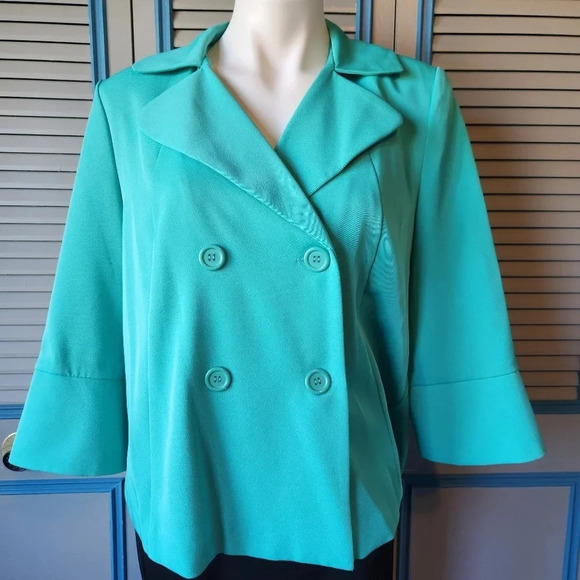 Courtenay Jackets & Blazers - Courtenay Teal Blazer